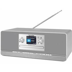 Internetový radiopřijímač s DAB+ Technisat DIGITRADIO 372 CD IR stříbrný/šedý

