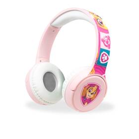 Sluchátka Nickelodeon Tlapková patrola, BT růžová barva
