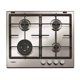 Plynová varná deska Whirlpool GMAL 6422/IXL nerez
