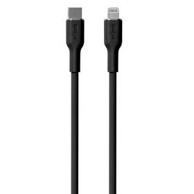 Kabel Puro Soft Lightning/USB-C 12 W, 1,5 m černý

