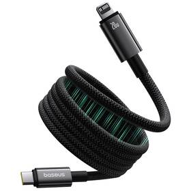 Kabel Baseus Tungsten USB-C/Lightning, 20W, 1m černý

