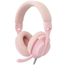 Headset White Shark PARROT pro PC, PS4/PS5, Mac růžový

