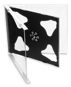 Obal Cover IT pro 2 CD, 10mm, 10ks/bal černý

