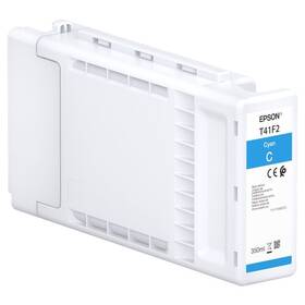 Inkoustová náplň Epson UltraChrome XD2 T41F240, 350 ml azurová


