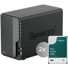 Datové úložiště (NAS) Synology DS225+ včetně 2ks HDD 8TB černé

