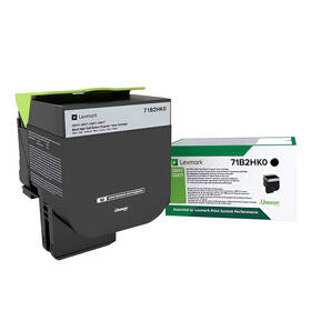 Toner Lexmark 71B2HK0, 6000 stran, pro CS417dn, CS517de, CX417de černý

