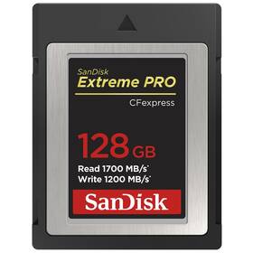  Paměťová karta SANDISK Extreme Pro CFexpress 128GB, (1700R/1200W), Type B