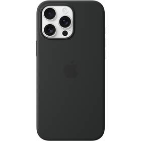 Kryt na mobil Apple iPhone 16 Pro Max Silicone Case s MagSafe - černý 
