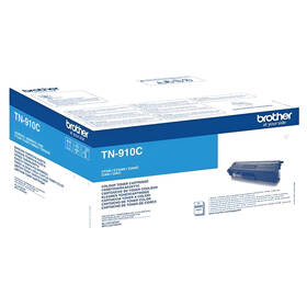 Toner Brother TN-910C, 9000 stran azurový

