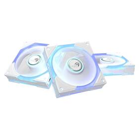 Ventilátor Asus ROG Eurux GR120 ARGB White, 3 ks bílý

