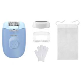 Epilátor Philips BRE247/00 modrá barva
