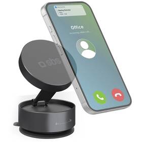 Držák na mobil SBS Mag Lock, kompatibilní s MagSafe černý

