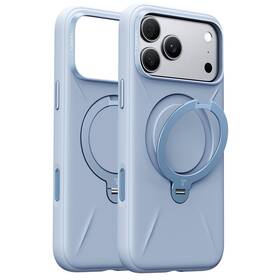 Kryt na mobil Torras Ostand Q3 Silicone na Apple iPhone 18 Pro Max modrý

