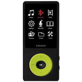 MP4 přehrávač Lenco Xemio-860 8GB černý/zelený

