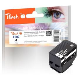 Inkoustová náplň Peach Epson 202. T02E1, 8000 stran černá

