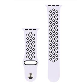 Řemínek RhinoTech na Apple Watch 38/40/41 mm černý/růžový

