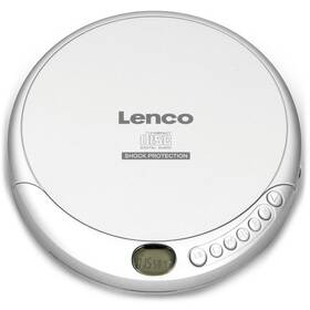 Discman Lenco CD-201 stříbrný

