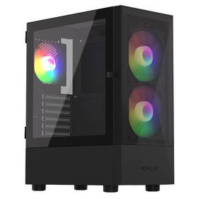 Case KRUX Vako RGB černá

