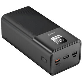 Powerbanka Swissten Power Line 40 000 mAh 100 W PD černá

