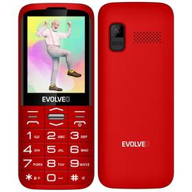 Mobilní telefon Evolveo EasyPhone XO červený

