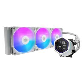 Vodní chladič Cooler Master MasterLiquid Core Nex Digital 360 White ARGB bílý

