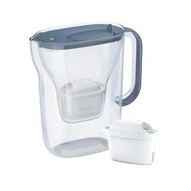 Filtrační konvice BRITA Style Essential 2,4 l + filtr Maxtra Pro, 2 ks šedá

