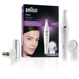 Obličejový epilátor Braun Face 810 bílá barva
 Obličejový epilátor Braun Face 810 bílá barva
