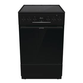 Sklokeramický sporák Gorenje GECS5C70BPA černý

