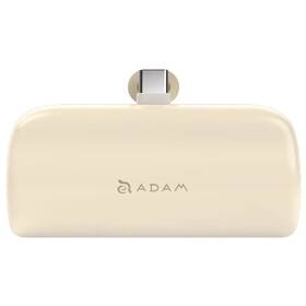 Powerbanka ADAM Elements GRAVITY P5C 5000 mAh béžová

