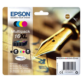 Inkoustová náplň Epson 16XL, 500/3x450 stran vícebarevná

