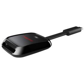 Čtečka paměťových karet SANDISK QuickFlow Type-C, SD UHS-I/II černá

