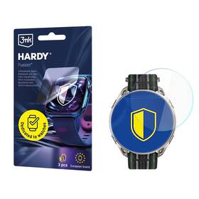 Tvrzené sklo 3mk HARDY Fusion Watch Protection na Amazfit Cheetah 2 Ultra průhledné

