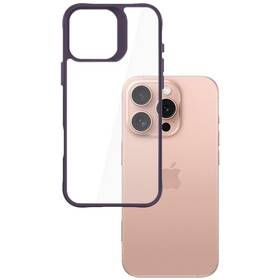 Kryt na mobil 3mk Satin Armor Case+ na Apple iPhone 16 Pro fialová barva
