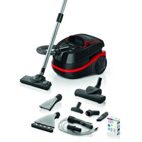 Víceúčelový vysavač Bosch BWD421POW červená barva
