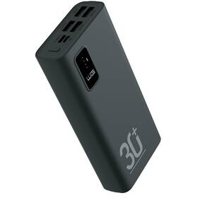 Powerbanka WG Veronika 30000 mAh, USB-C PD 20W černá barva
