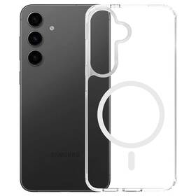 Kryt na mobil 3mk Armor MagCase na Samsung Galaxy S25 FE průhledný

