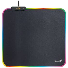 Podložka pod myš Genius GX-Pad 260S RGB, 26 x 24 cm černá

