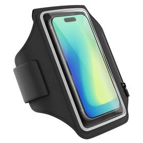 Pouzdro na mobil sportovní Spello by Epico armband na telefon černé

