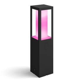 Venkovní svítidlo Philips Impress White and Color Ambiance, sloupek 40cm černá barva
