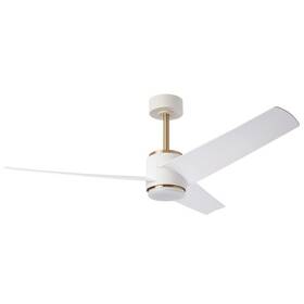 Stropní svítidlo IMMAX NEO LITE BEAUTY SMART LED s ventilátorem, 18W, Wi-Fi, TUYA bílé/zlaté

