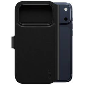 Pouzdro na mobil flipové PanzerGlass CARE MagSafe Tango 2v1 Wallet na Apple iPhone 17 Pro Max černé

