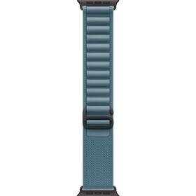 Řemínek Apple 49mm jasně modrý alpský tah – L – černý titan 

