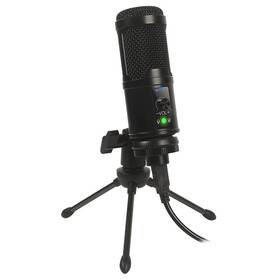 Mikrofon PLATINET VARR GAMING TUBE CARDIOID SET USB TRIPOD černý


