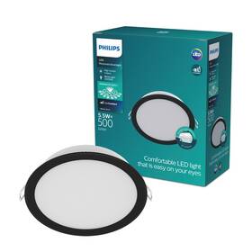 Stropní svítidlo Philips 59444 MESON 080 5.5W 30K černé

