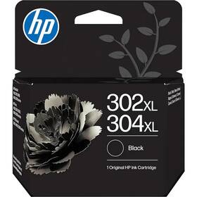 Inkoustová náplň HP B7RT9AE, HP 302XL/304XL, black, 430str. 


