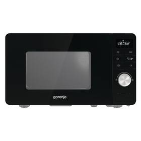 Mikrovlnná trouba Gorenje MO20A3B černá barva

