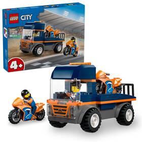 Stavebnice LEGO® City 60491 Kamion na přepravu motorek 


