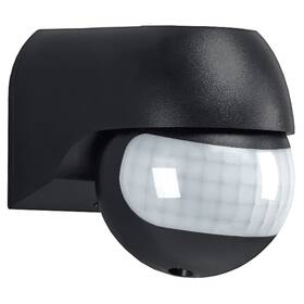 Detektor pohybu Solight venkovní, PIR, nástěnný černý

