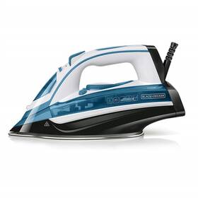 Žehlička Black+Decker BXIR2402E bílá/modrá

