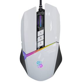 Myš A4Tech Bloody W60 Max Activated, 12000 DPI, USB bílá

